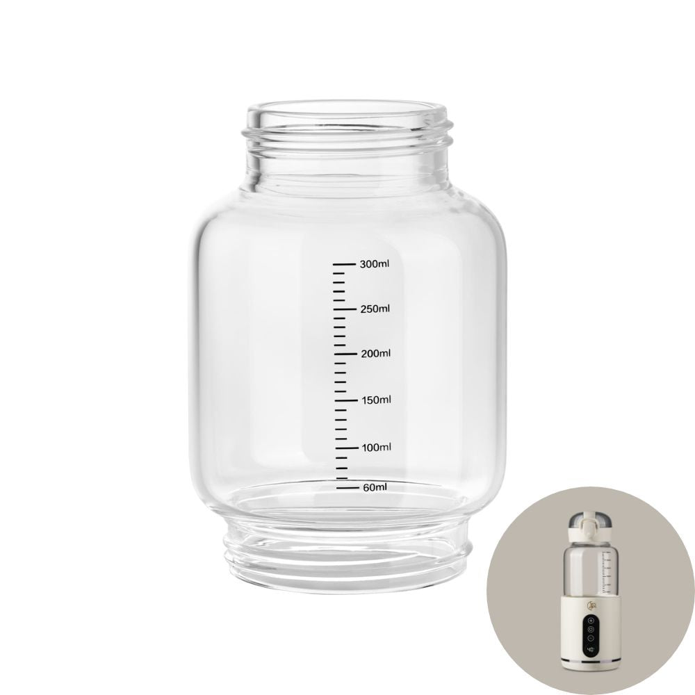 Sklo pro přenosný ohřívač MyBabyBottle (1. generace) - náhradní díl