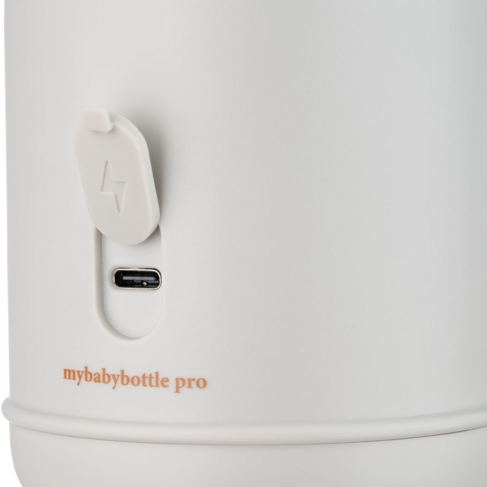 MyBabyBottle Pro - Přenosný ohřívač vody a mléka pro děti - Bílý